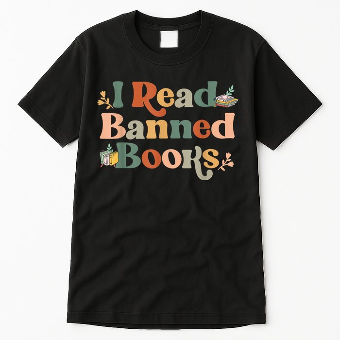 I Read Banned Books Week Librarian Freadom Reader Nerd Tall T-Shirt