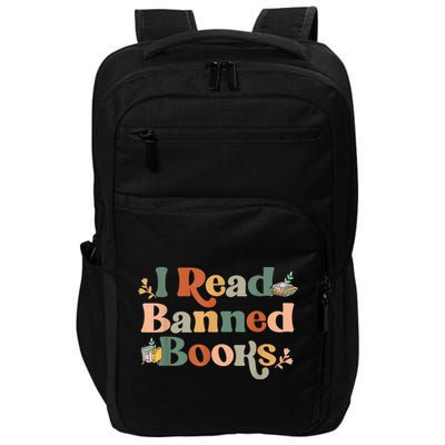 I Read Banned Books Week Librarian Freadom Reader Nerd Impact Tech Backpack