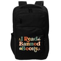 I Read Banned Books Week Librarian Freadom Reader Nerd Impact Tech Backpack