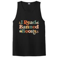 I Read Banned Books Week Librarian Freadom Reader Nerd PosiCharge Competitor Tank