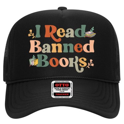 I Read Banned Books Week Librarian Freadom Reader Nerd Trucker Hat