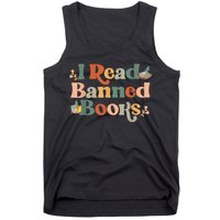 I Read Banned Books Week Librarian Freadom Reader Nerd Tank Top
