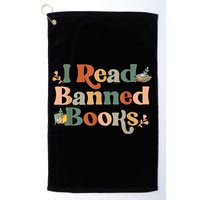 I Read Banned Books Week Librarian Freadom Reader Nerd Golf Towel