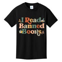 I Read Banned Books Week Librarian Freadom Reader Nerd Kids T-Shirt