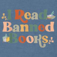 I Read Banned Books Week Librarian Freadom Reader Nerd Garment-Dyed Sweatshirt