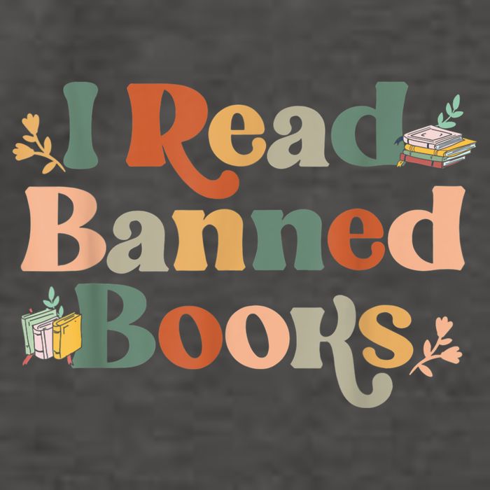 I Read Banned Books Week Librarian Freadom Reader Nerd Vector Backpack