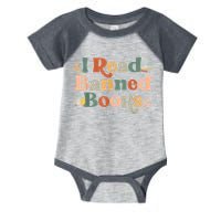 I Read Banned Books Week Librarian Freadom Reader Nerd Infant Baby Jersey Bodysuit