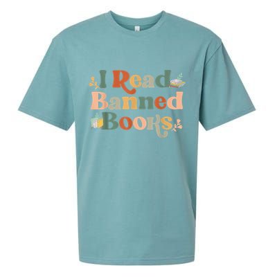 I Read Banned Books Week Librarian Freadom Reader Nerd Sueded Cloud Jersey T-Shirt