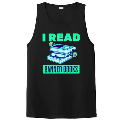 I Read Banned Books Politically Incorrect Anti Censorship PosiCharge Competitor Tank