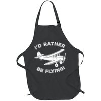 I'd Rather Be Flying Funny Pilot & Aviation Airplane Gift Apron