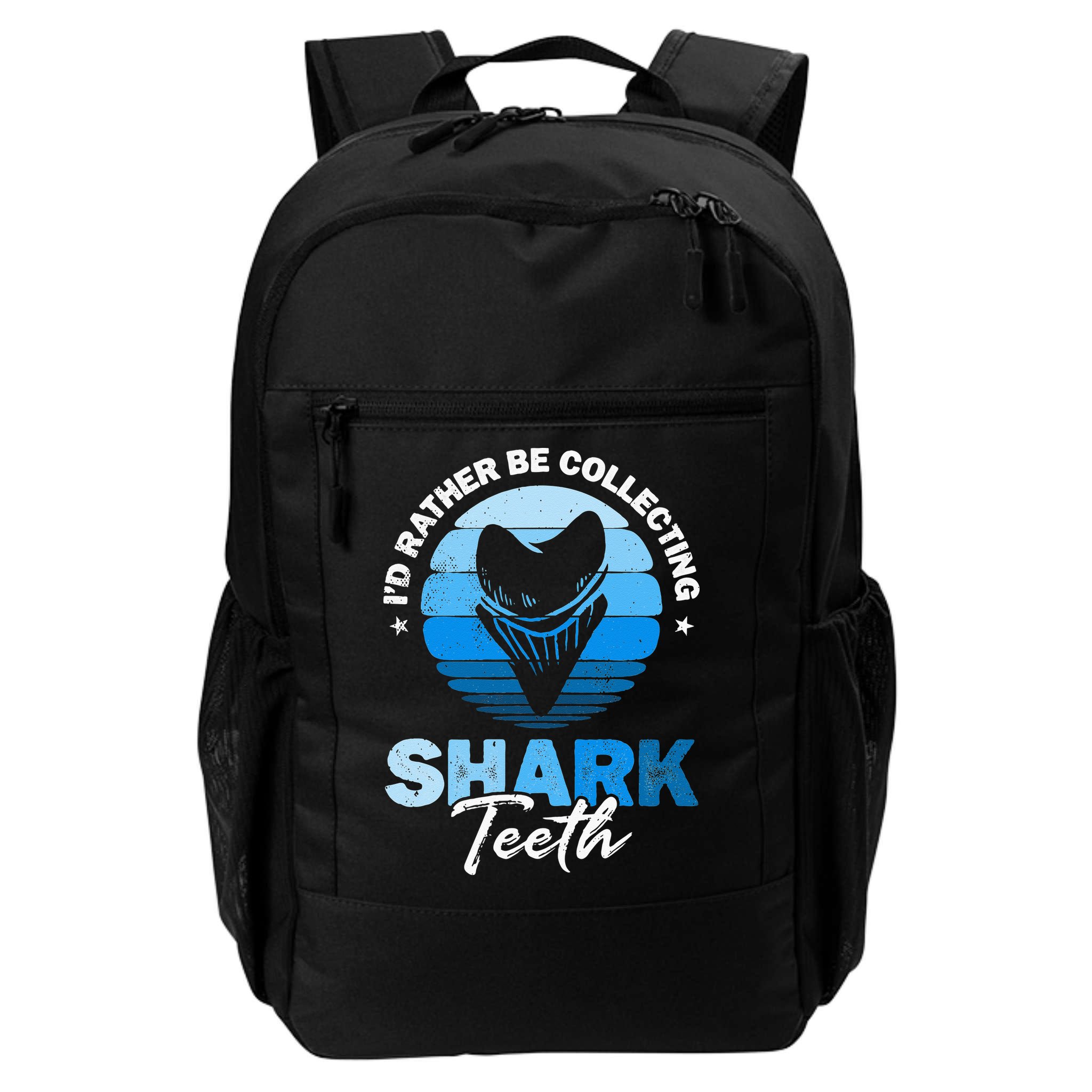 Id Rather Be Collecting Shark Teeth Fossil Tooth Hunter Backpack