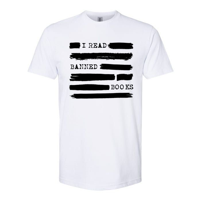 I Read Banned Books Banned Books Week Gift Librarian Teacher Softstyle CVC T-Shirt