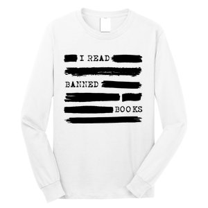 I Read Banned Books Banned Books Week Gift Librarian Teacher Long Sleeve Shirt