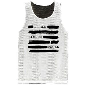 I Read Banned Books Banned Books Week Gift Librarian Teacher Mesh Reversible Basketball Jersey Tank