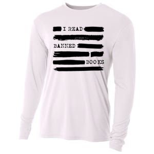 I Read Banned Books Banned Books Week Gift Librarian Teacher Cooling Performance Long Sleeve Crew