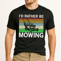 Id Rather Be Mowing Lawn Mowing Performance Shirt
