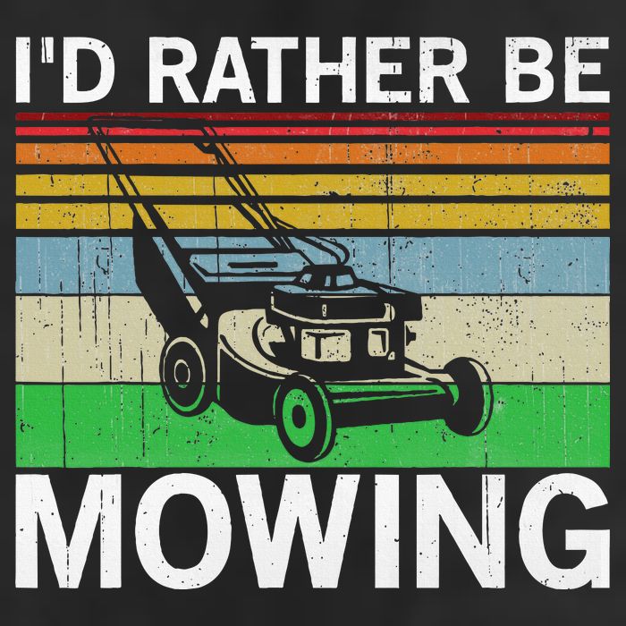 Id Rather Be Mowing Lawn Mowing Tumbler