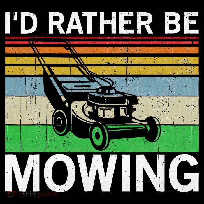 Id Rather Be Mowing Lawn Mowing Visor