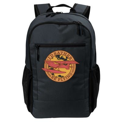 I'd Rather Be Flying Daily Commute Backpack