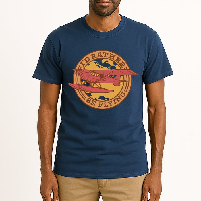 I'd Rather Be Flying Tall T-Shirt