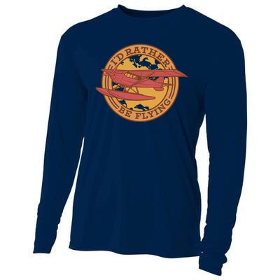 I'd Rather Be Flying Cooling Performance Long Sleeve Crew