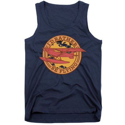 I'd Rather Be Flying Tank Top