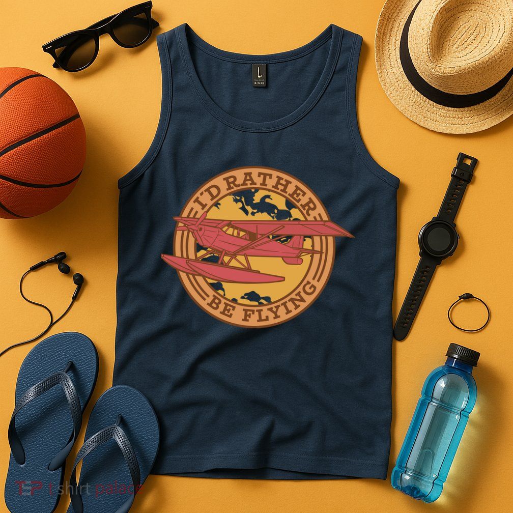 I'd Rather Be Flying Tank Top