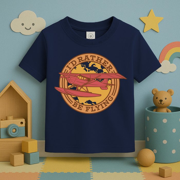 I'd Rather Be Flying Toddler T-Shirt