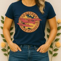 I'd Rather Be Flying Womens T-Shirt