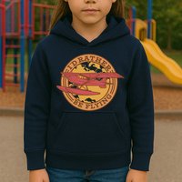 I'd Rather Be Flying Kids Hoodie