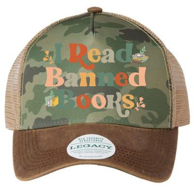 I Read Banned Books Week Librarian Freadom Reader Nerd Legacy Tie Dye Trucker Hat