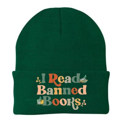 I Read Banned Books Week Librarian Freadom Reader Nerd Knit Cap Winter Beanie