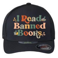 I Read Banned Books Week Librarian Freadom Reader Nerd Flexfit Unipanel Trucker Cap