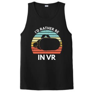 ID Rather Be In Vr Funny Virtual Reality Gamer PosiCharge Competitor Tank