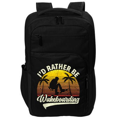 I’d Rather Be Wakeboarding Impact Tech Backpack