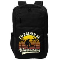 I’d Rather Be Wakeboarding Impact Tech Backpack