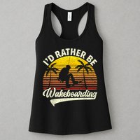 I’d Rather Be Wakeboarding Womens Tank Top