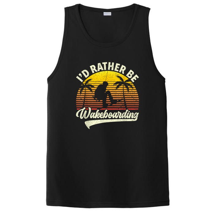 I’d Rather Be Wakeboarding PosiCharge Competitor Tank