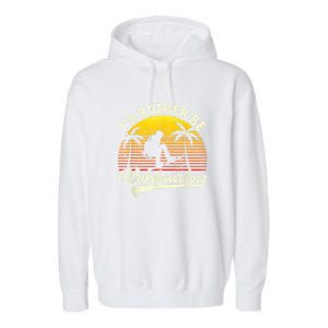 I’d Rather Be Wakeboarding Garment-Dyed Fleece Hoodie