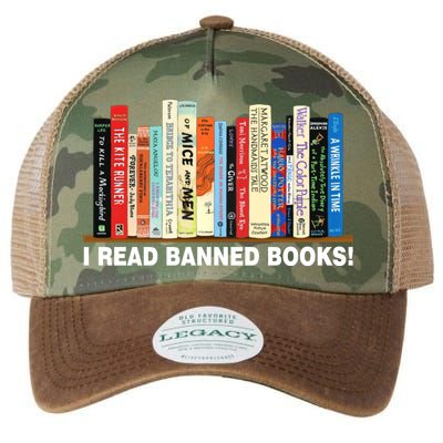 I Read Banned Books Legacy Tie Dye Trucker Hat