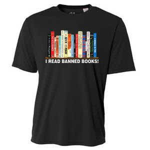 I Read Banned Books Cooling Performance Crew T-Shirt