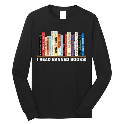I Read Banned Books Long Sleeve Shirt