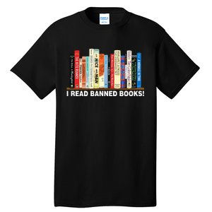 I Read Banned Books Tall T-Shirt