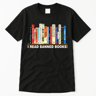I Read Banned Books Tall T-Shirt