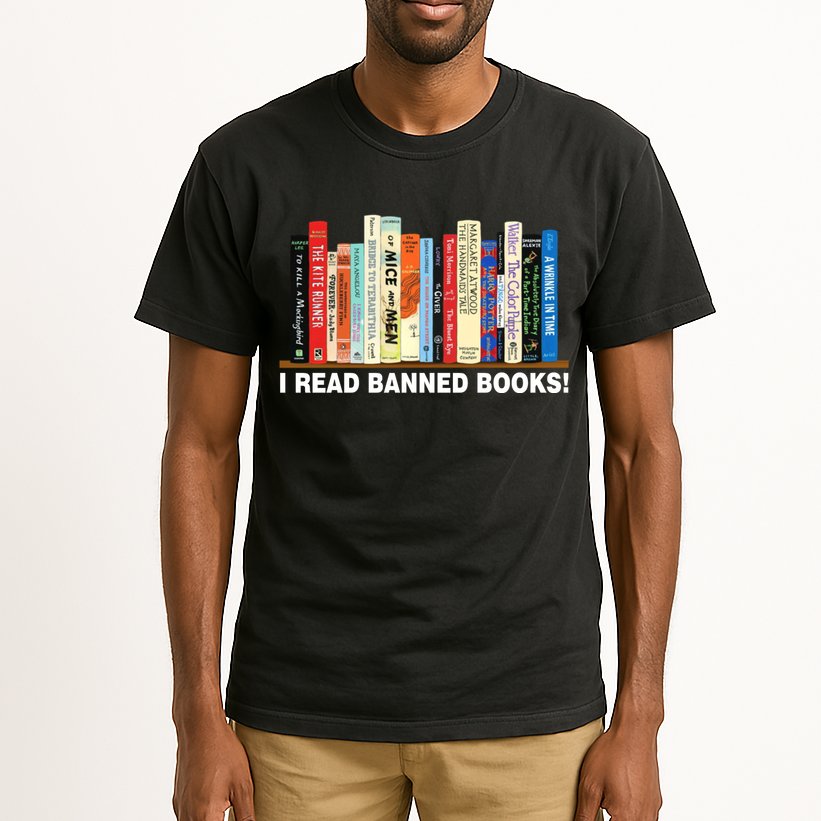 I Read Banned Books Tall T-Shirt
