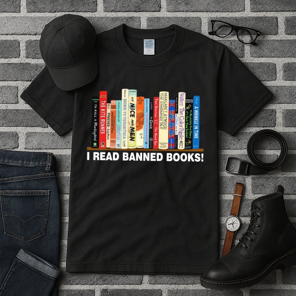 I Read Banned Books Tall T-Shirt