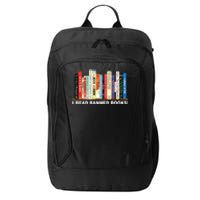 I Read Banned Books City Backpack