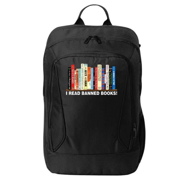 I Read Banned Books City Backpack