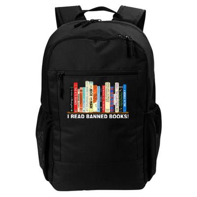 I Read Banned Books Daily Commute Backpack