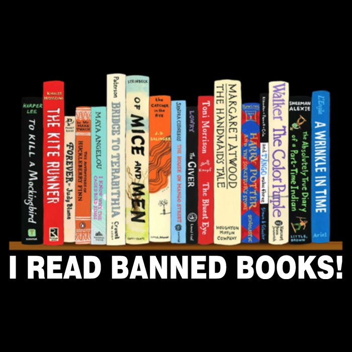 I Read Banned Books 7-Panel Snapback Hat